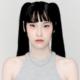 ミニハートボールチェーンネックレス