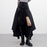 Frenky Unbalanced Skirt Pants
