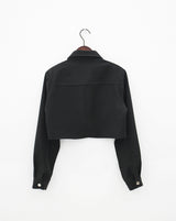 ダーソンクロップシャツジャケット / Derson Crop Shirt Jacket (2color)