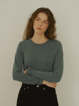 Tencel reglan T-shirt (6653817454710)