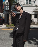 ロンドスリーボタンブレザー / [自主製作] Lond three button blazer (2 color)