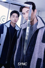Color Blocked Fleece Zip-Up (6594035089526)