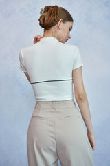 HIDE Pintuck Pants (Beige) (6570993254518)