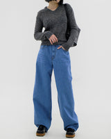 カラーチップデニムパンツ / no.6075 Color Chip Denim Pants (2color)