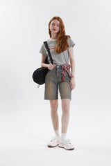 ウォッシュドグレージーンズ/WASHED GREY JEANS