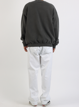 ロッコピグメントオーバーサイズフィットスウェットシャツ/Rocco Pigment Oversized Fit Sweatshirt_3color