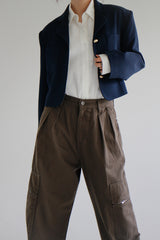 クラシックゴールドボタンジャケット/Classic Gold Button Jacket (2color)
