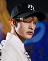 ミーロゴボールキャップ/mii LOGO BALL CAP BLACK