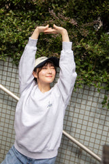 コラボレーションスウェット（グレー）I Fuko Yagura × typeservice (6595310616694)