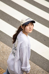 コラボレーションスウェット（グレー）I Fuko Yagura × typeservice (6595310616694)