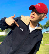 ベーシックロゴワイドブレーカー/22SS BASIC LOGO WIND BREAKER NAVY