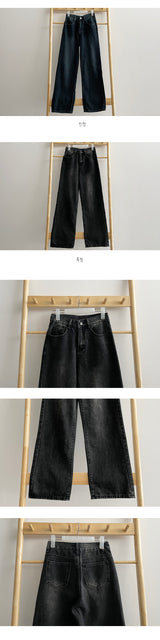 ディープウォッシュドデニムパンツ / Oh, deep washed denim pants