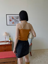 ムスクニットスリーブレス / Musk Knit Sleeveless (7color)
