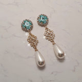 アクアマリンプリンセスピアス / Aquamarine Princess Piercing