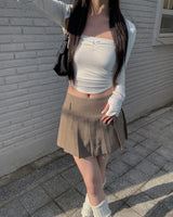 Ribbon sleeveless set
