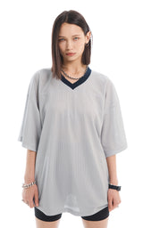 メッシュジャージーTシャツ