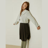 アズールショートカーディガン / Azure short cardigan (white)