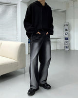 オーバーサイズフィットフードウォーマーニット/Oversized fit hooded warmer knitwear (2 colors)