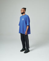 I Diff Logo Oversize T-shirts (Blue) (6555050115190)
