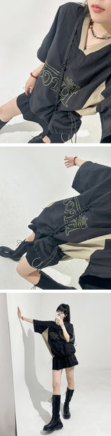 Athletic Nylon short-sleeve Pullover