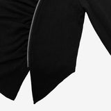 Seri's zip-turtleneck knitwear