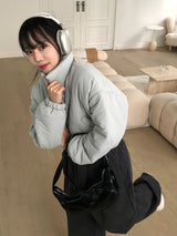 ビンピークロップショートパッディング