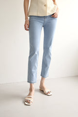 クーリングジーンズ / COOLING JEANS / SPAN SLIM STRAIGHT DENIM PANTS