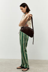 Cloud Shoulder bag_Red brown