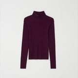 Basic Ribbed High-Neck