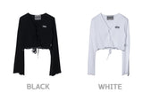 Xクロップカーディガン / (9101) X crop cardigan
