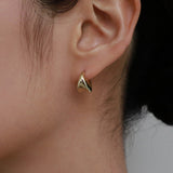 オーバルボリュームイヤリング / oval volume earring