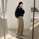 フェイバリットパッチルーズフィットVネックニット