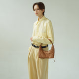 Leather Textured Small (Camel)