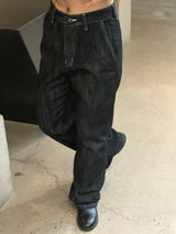 スラブサマーデニムパンツ