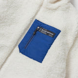 Classic Fleece Zipup Jacket - White (6624509329526)