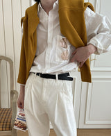 22S/S フラワーベーシックシャツ (5 color) (6691088728182)