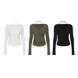 [MADE] Belan Wrap String Long Sleeve T-shirt