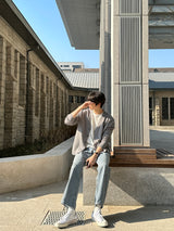 セイントモダンフィットYネックカーディガン / Saint Modern Fit Y-Neck Cardigan (6 colors)