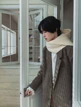 レイストライプマキシコート (2 color)