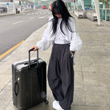 ストリングランチドトラウザーズユニセックス / String Runched Trousers Unisex