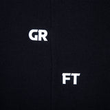 [GRFT]スプリットロングスリーブTシャツ/[GRFT] GRFT SPLIT LONG SLEEVE TEE (BLACK)