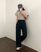 [Bellide made] Good Fabric Premium Crop Short Sleeve