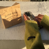 [Belied made] Monet V-neck hidden knit cardigan