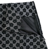 JACQUARD FLOWER SKIRT_BLACK (6600098906230)