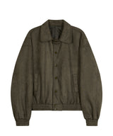 87-STAN031 [Vegan Suede] ボールデストスタイリッシュラインバーシティスエードジャケット