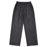 WOMEN COOL WIDE-FIT BANDING PANTS [GRAY]