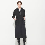 POCKET BELTED DRESS, BLACK (6629500125302)