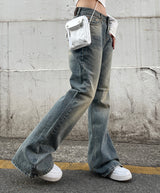 ウォッシングビンテージデニムブーツカットパンツ / Washing Vintage Denim Bootcut Pants