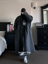 Nus. Wool Grey Coat(2color)