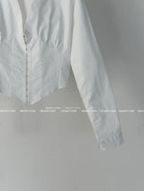 a corset hook shirt